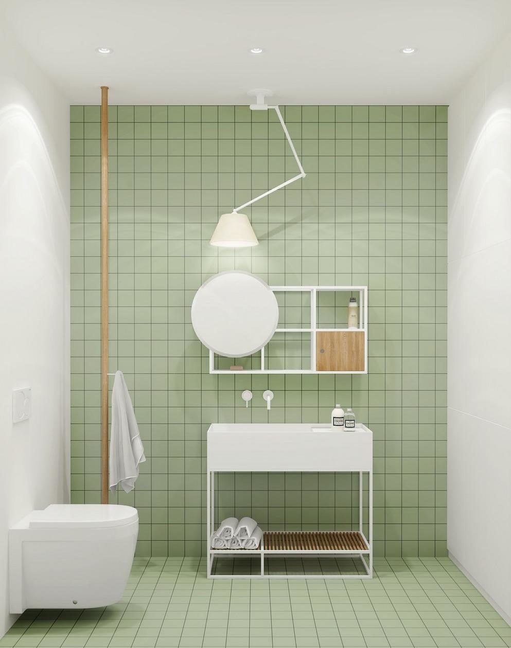 дизайн ванной комнаты в хрущевке в стиле минимализм
